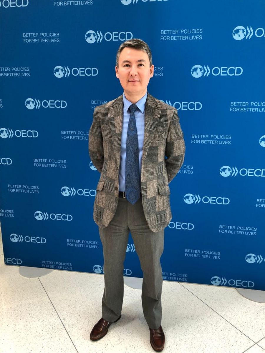 May, 2018. Paris, France. At OECD headquarters.