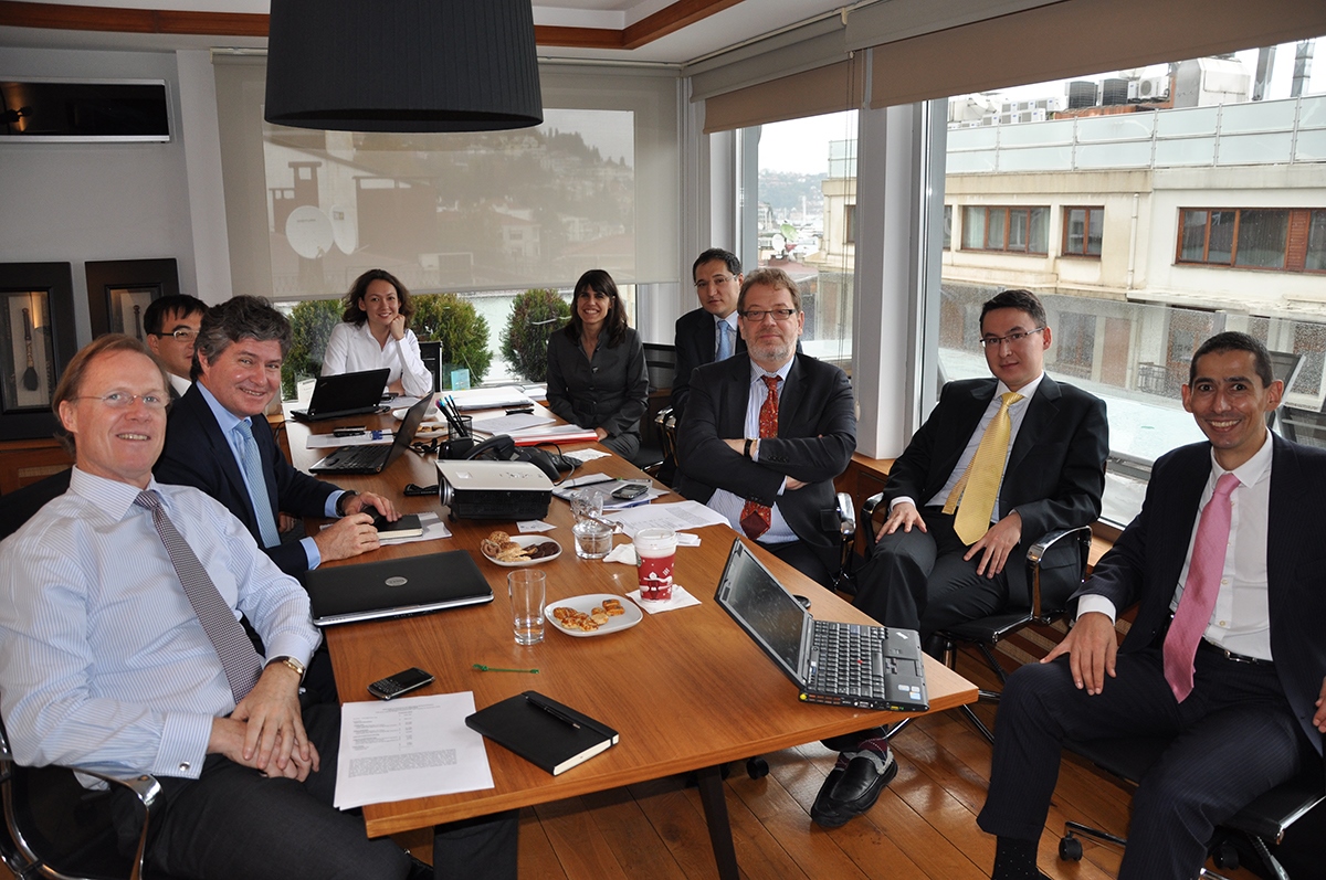 Декабрь 2011, Стамбул, члены Консультативного Совета инвестиционого фонда ADM KCRF